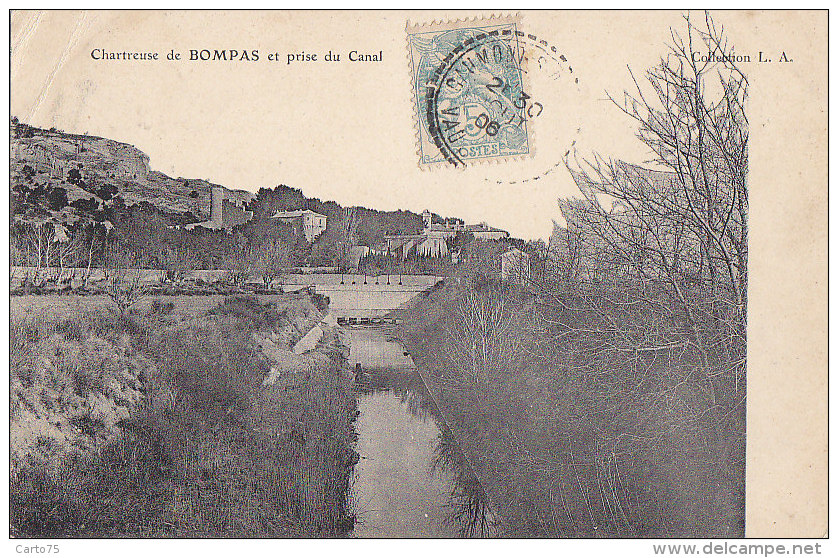 Caumont Sur Durance 84 - Chartreuse De Bompas - Chachet 1906 - Caumont Sur Durance