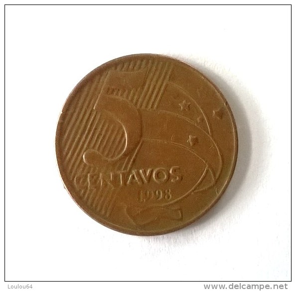 Brésil - 5 Centavos 1998 - TTB - - Brazil