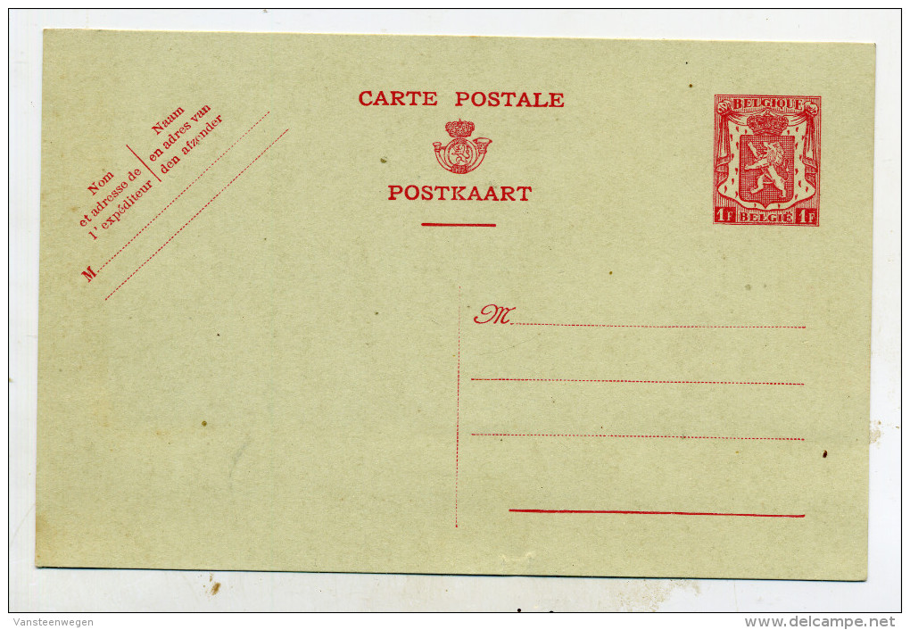 Belgique Entier 132 Neuf - Briefkaarten 1934-1951