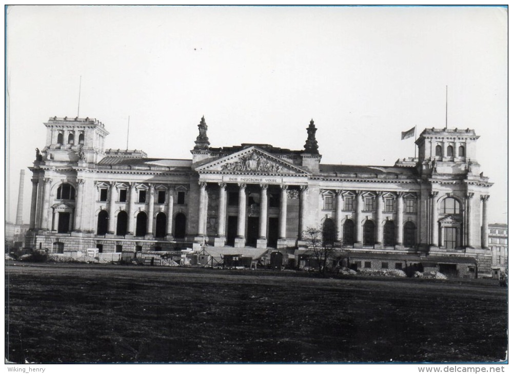 Berlin Tiergarten - S/w Reichstagsgebäude 17 - Tiergarten