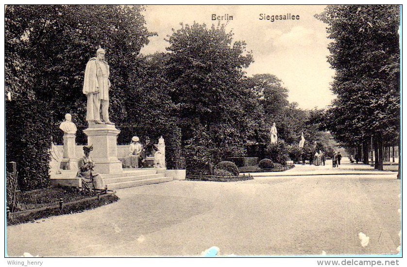 Berlin Tiergarten - S/w Sieges Allee 5 - Dierentuin