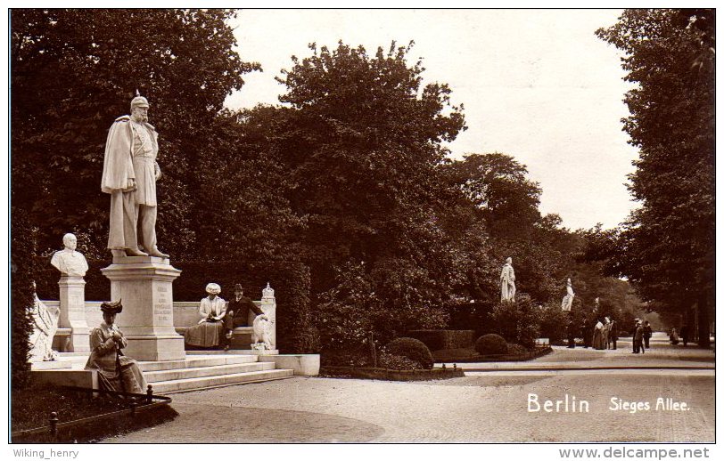 Berlin Tiergarten - S/w Sieges Allee 6 - Dierentuin