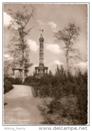 Berlin Tiergarten - S/w Siegessäule 18 - Tiergarten