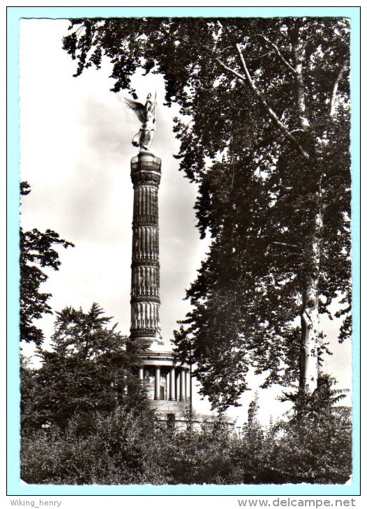 Berlin Tiergarten - S/w Siegessäule 31 - Tiergarten