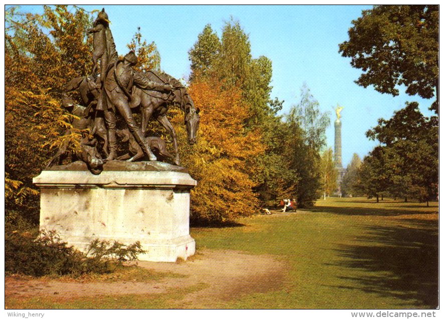 Berlin Tiergarten - Tiergarten Fuchsjagd Haverkamp - Dierentuin