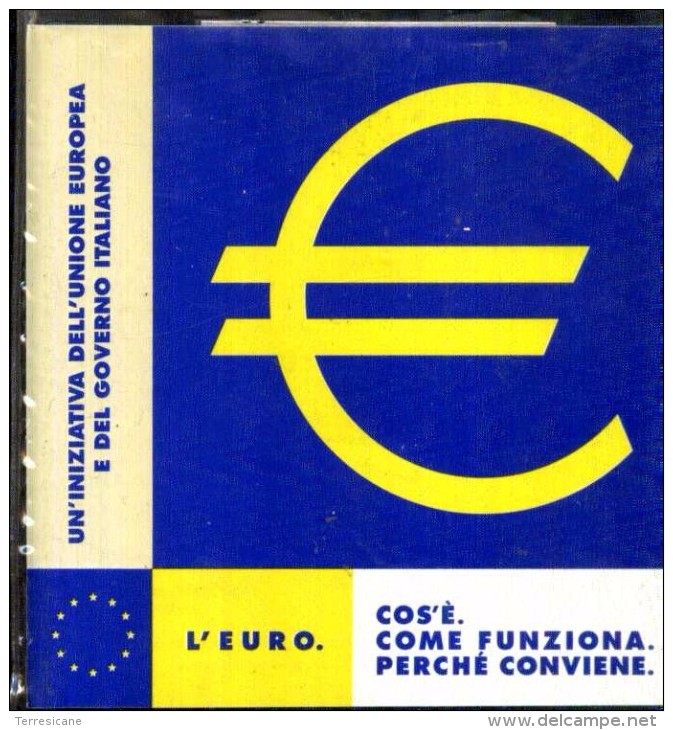 X L'EURO COSA E' COME FUNZIONA PERCHE' CONVIENE DISCHETTO MINISTERO DEL TESORO WIN 95 - Dischetti 3.5