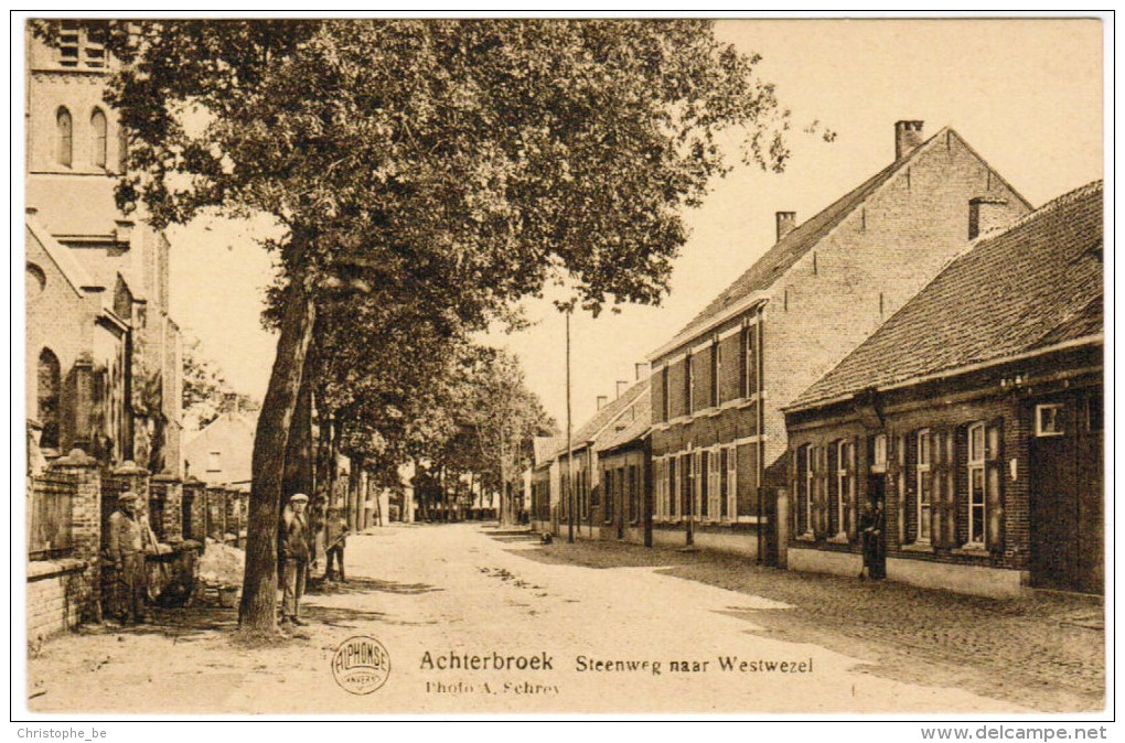 Achterbroek; Steenweg Naar Westwezel (pk21878) - Kalmthout