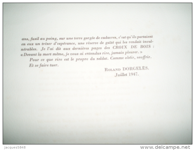 Roland D'orgelès ) SPECIMEN Du Cabaret De La Belle Femme - N° 843 Sur 1000 Exemplaire - Lithographies De Edmond Lajoux - Psychologie/Philosophie