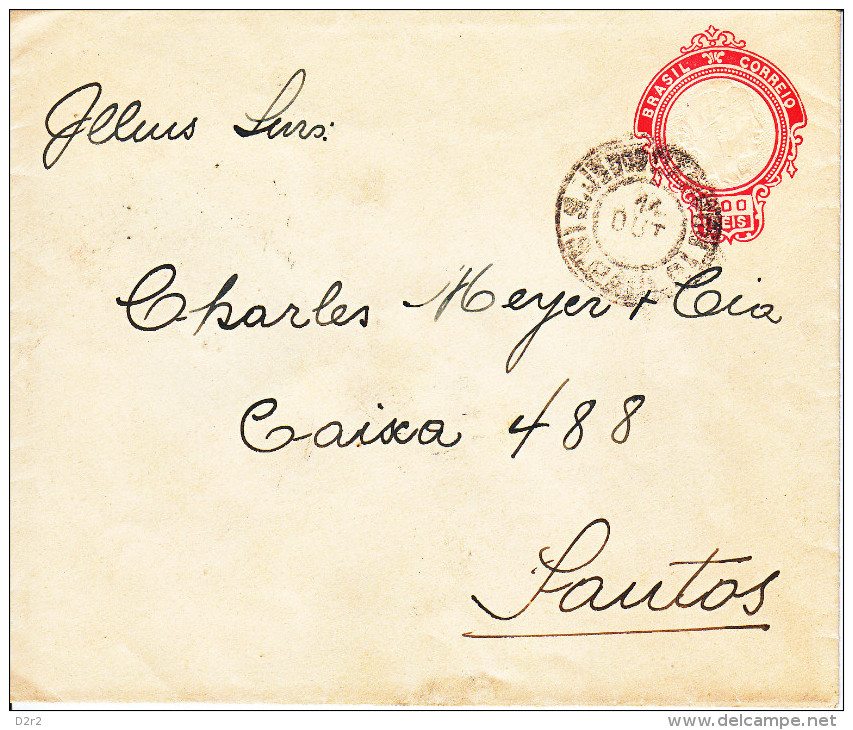 ANCIEN ENTIER SUR LETTRE - DIVERS CACHETS. - Postal Stationery