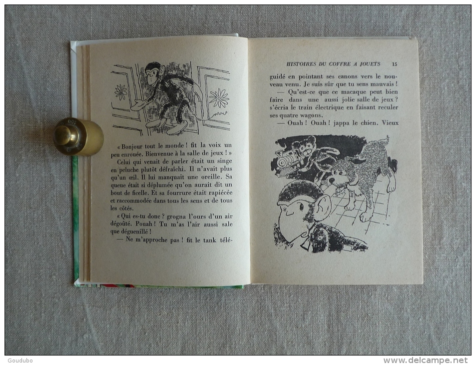 Enid Blyton Histoires Du Coffre à Jouets Illustrations François Batet Hachette 1975 .  Voir Photos. - Bibliothèque Rose