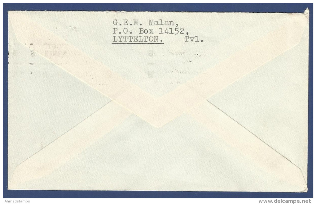 POSTAL USED AIRMAIL COVER - Other & Unclassified