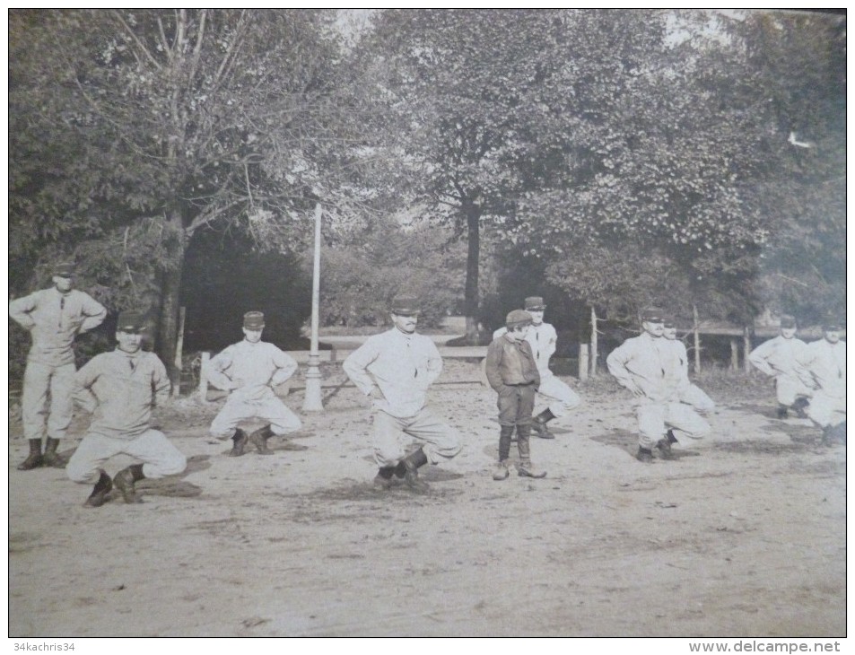 Carte Photo Militaria Vosges Epinal Au Dos 13 ème Cie Du 44 ème D'Infanterie. - Regimientos