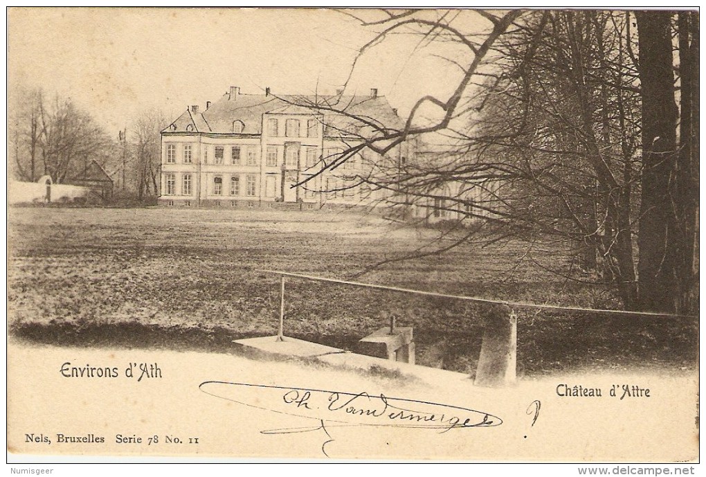 Environs  D' Ath     -----     Château  D'Attre - Ath