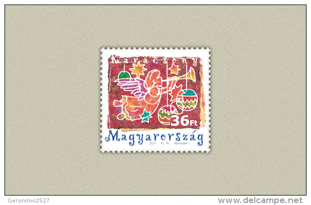 HUNGARY 2001 CULTURE Celebration CHRISTMAS - Fine Set MNH - Unused Stamps