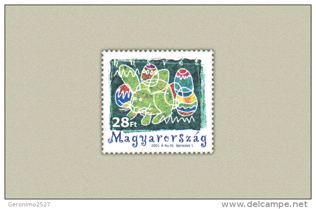 HUNGARY 2001 CULTURE Celebration EASTER - Fine Set MNH - Unused Stamps