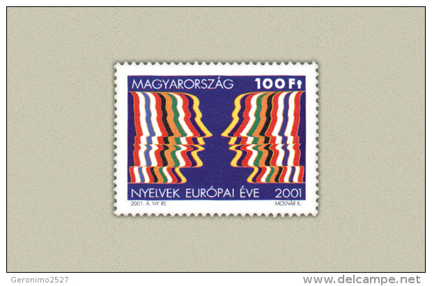 HUNGARY 2001 EVENTS The European Year Of LANGUAGES - Fine Set MNH - Nuevos