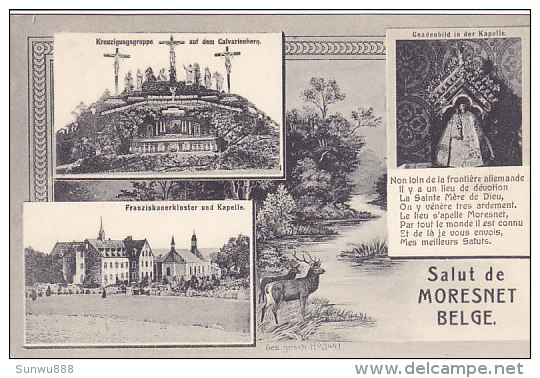 Salut De Moresnet Belge (multivues - Franziskanerkloster, Verlag H. Grümmer) - La Calamine - Kelmis