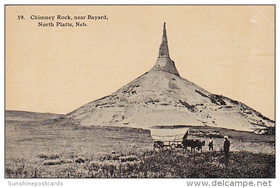 Nebraska North Platte Chimney Rock Near Bayard - North Platte