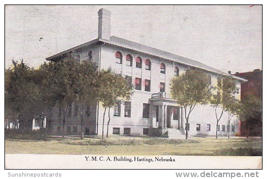 Nebraska Hastings Y M C A Building 1909 - Hastings