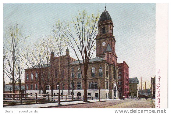 Maine Lewiston City Hall - Lewiston