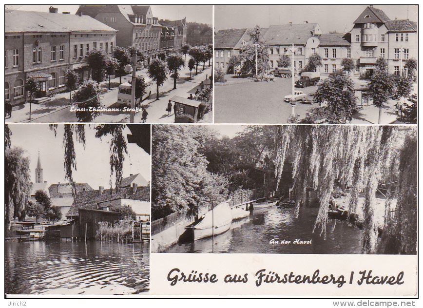 AK Grüsse Aus Fürstenberg - Havel - Mehrbildkarte - 1975 (18218) - Fürstenberg