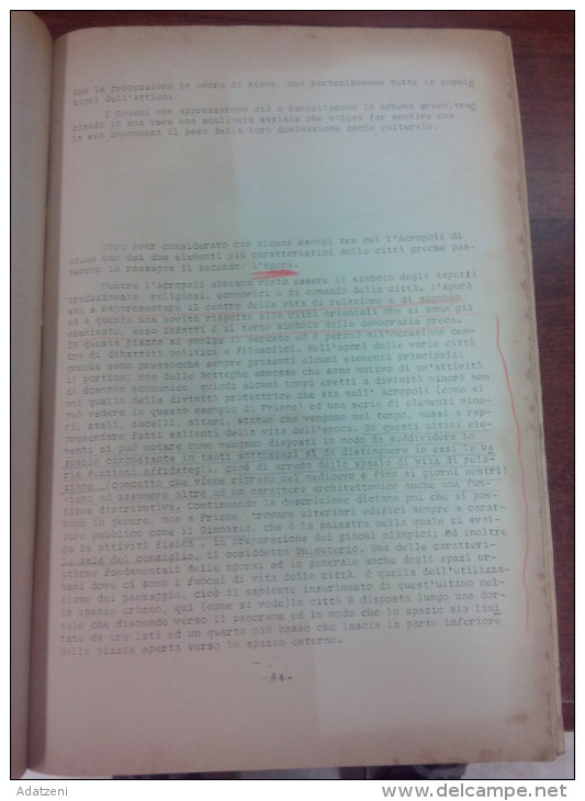 APPUNTI DATTILOSCRITTI DELLE LEZIONI DI URBANISTICA PER GLI STUDENTI DI INGEGNERIA CIVILE LEZIONI DAL GENNAIO 1967 ALL’A - Mathematik Und Physik