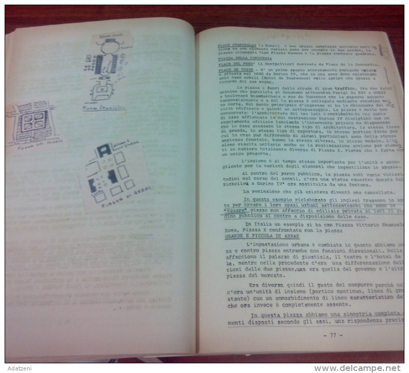 APPUNTI DATTILOSCRITTI DELLE LEZIONI DI URBANISTICA PER GLI STUDENTI DI INGEGNERIA CIVILE LEZIONI DAL GENNAIO 1967 ALL’A - Mathematics & Physics