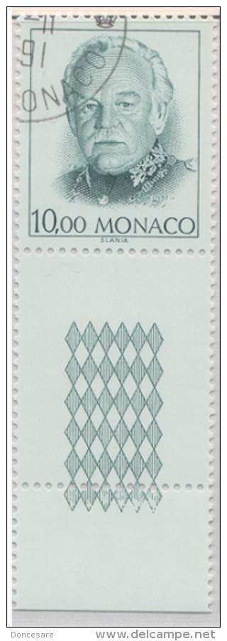 ** MONACO 1991  - N° 1809 - OBLITERE 1ER JOUR NEUF **D22** - Used Stamps