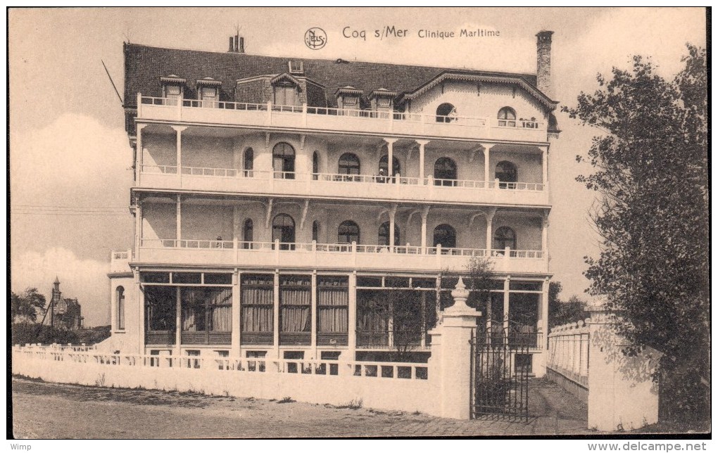 De Haan :  Clinique Maritime (ex-Hôtel Des Familles) - Foto Van Na De Verbouwing - De Haan