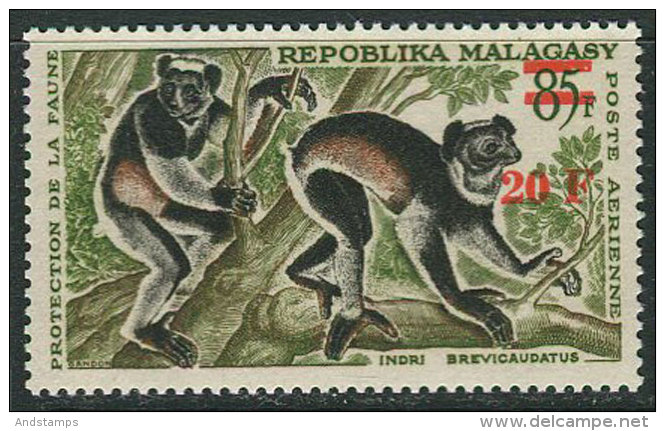Malagasy 1968, Michel #582 MNH/Luxe. Lemurs (TS17) - Madagascar (1960-...)