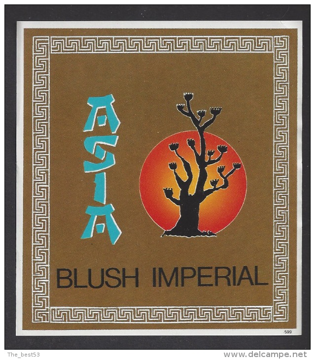 Etiquettes De Vin  -   Asia  -  Blush Impérial - Asiatische