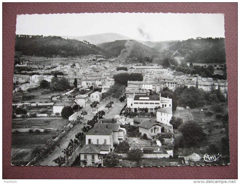 CPA CPSM PHOTO 83 SAINT ZACHARIE Vue Aérienne 1950 1960  Canton SAINT CYR SUR MER - Saint-Zacharie