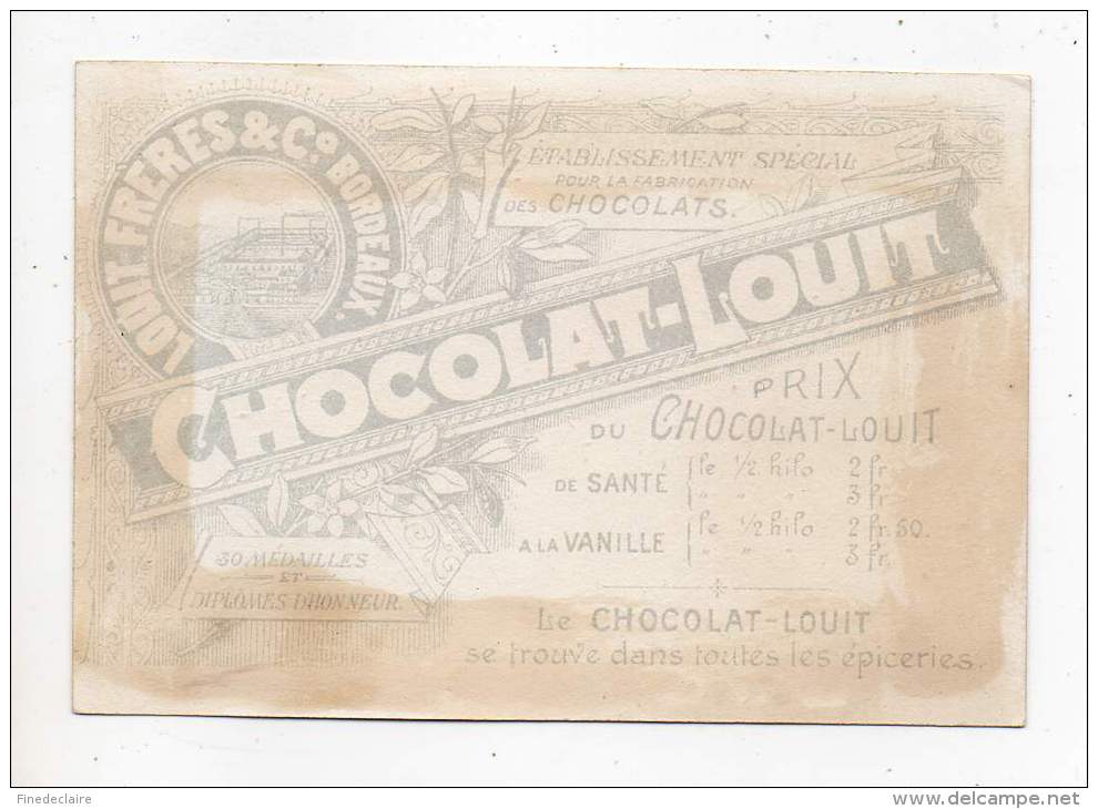 Chromo - Chocolat Louit - Louit