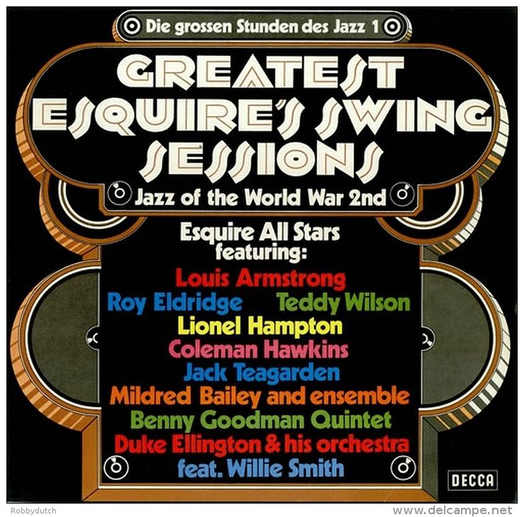 * LP *  GREATEST ESQUIRE'S SWING SESSIONS - VARIOUS ARTISTS - Jazz