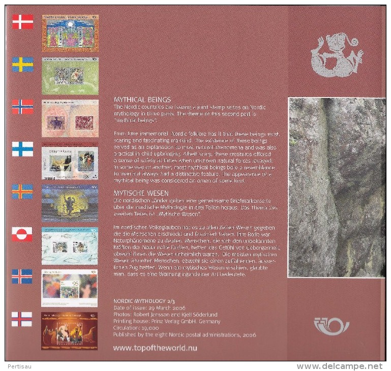 Gemeenschappelijke Uitgiftes Nordic Mythology 3 Mappen Met 24 Blokken - Collections