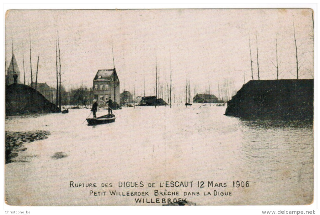 Willebroek, Rupture Des Digues De L'escaut 12 Mars 1906 (pk21884) - Willebroek