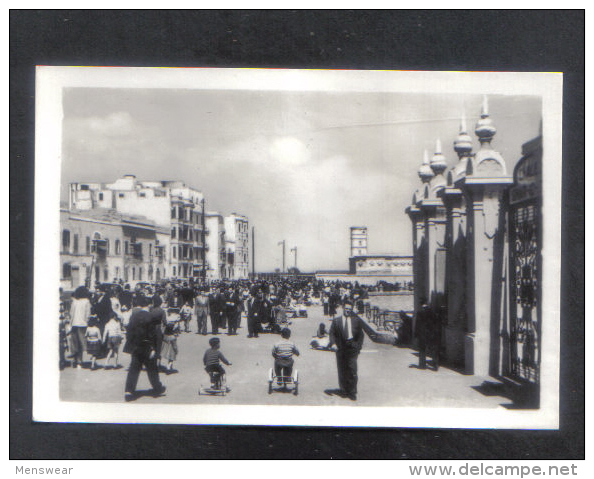 MALTA - GHAR ID-DUD SLIEMA REAL PHOTOGRAPH BY J.GALEA  VALLETTA - 1950s - Places