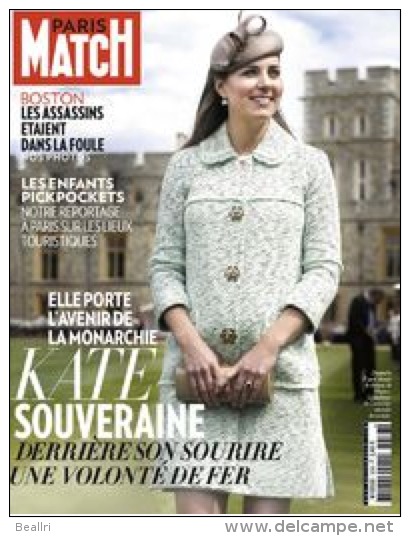 Paris Match N° 3336 - Kate En Majesté, Yann Barthès, Karl Lagerfeld, Nabilla&#8201;- 25 Avril 20 - General Issues