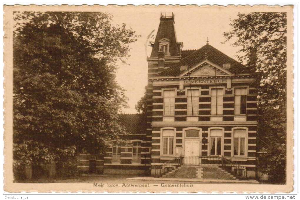 Meir (Prov. Antwerpen) Gemeentehuis (pk21899) - Autres & Non Classés