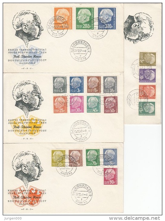 Nr 409/428 FDC, Michel = 425 € (07284) - Lettres & Documents