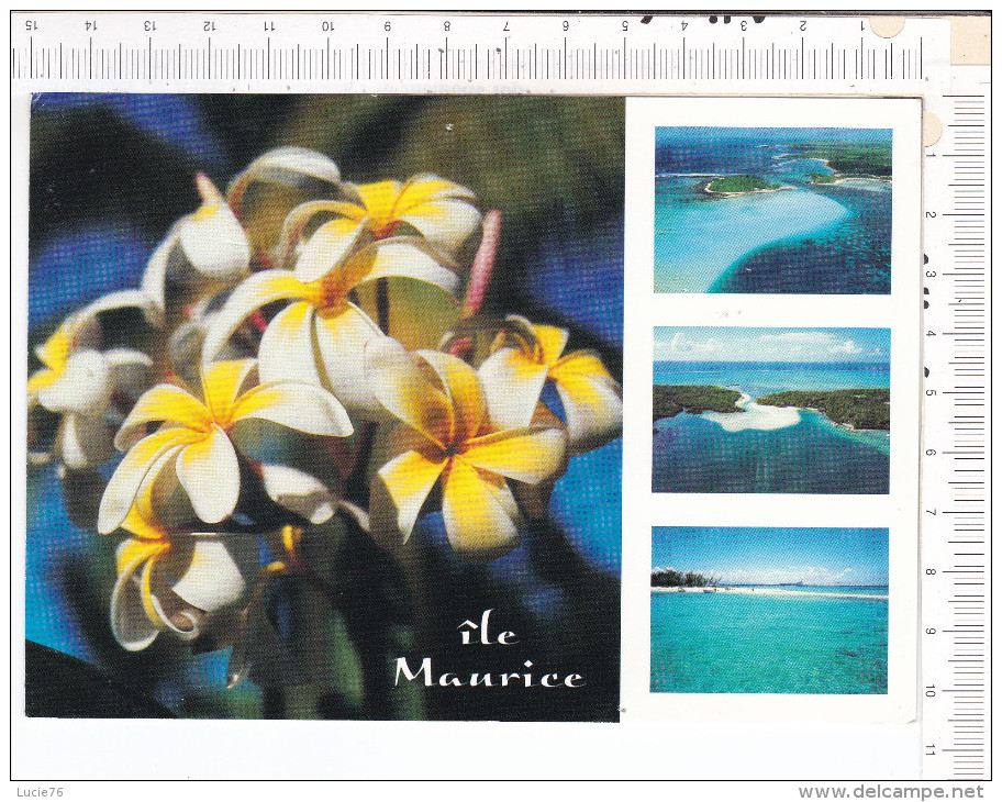 ILE   MAURICE    -   MAURITIUS   -   Frangipanes   Et   Plages   -  4  Vues - Mauritius