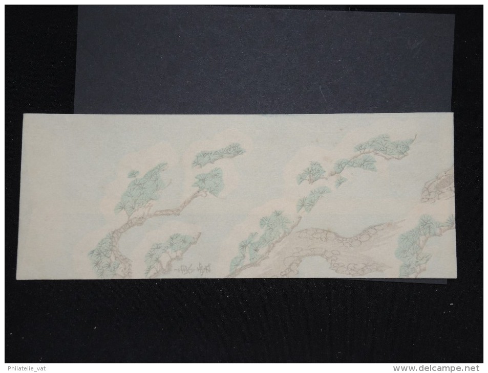 JAPON - Enveloppe Peinte à La Main - Style Valentine -  à Voir - Lot P9683 - Brieven En Documenten