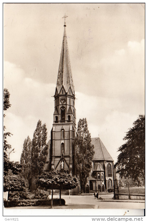 0-9260 HAINICHEN, Stadtkirche - Hainichen