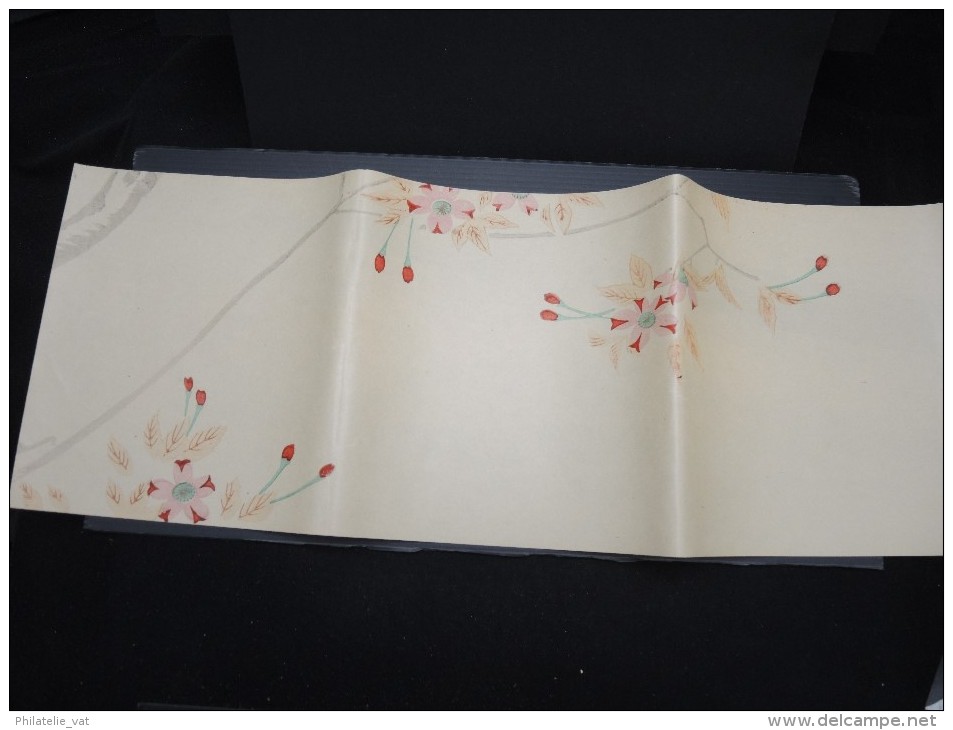 JAPON - Document Peint à La Main  - Papier à Lettre -  à Voir - Lot P9706 - Briefe U. Dokumente