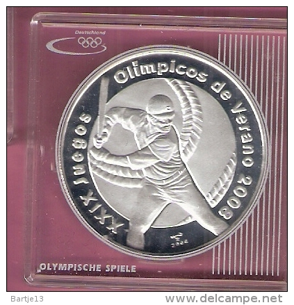 CUBA 10 PESOS  2006 AG PROOF OLYMPICS BEIJING BASEBALL - Cuba