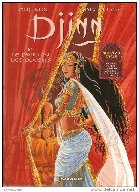 Djinn Tome 10 Le Pavillon Des Plaisirs Cycle India Par Dufaux & Miralles Editions Dargaud De 2010 - Autres & Non Classés