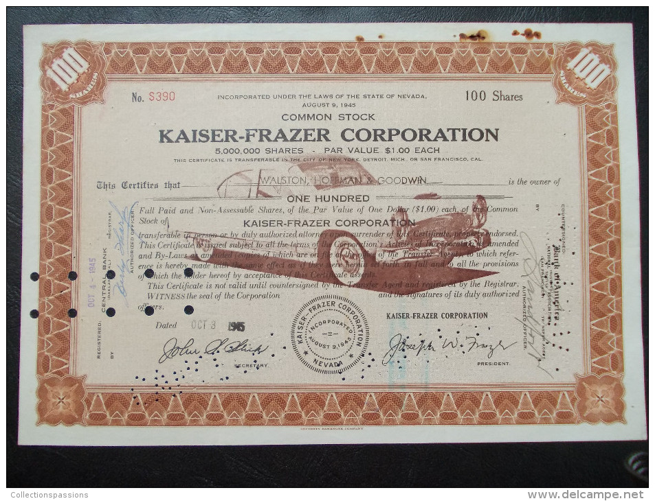 USA - Kaiser-Frazer Corporation - Automobile