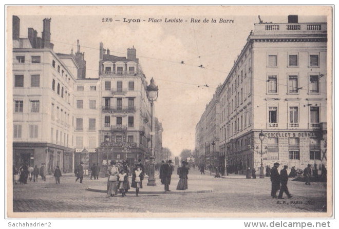 69. LYON. Place Leviste. Rue De La Barre. 2390 - Autres & Non Classés