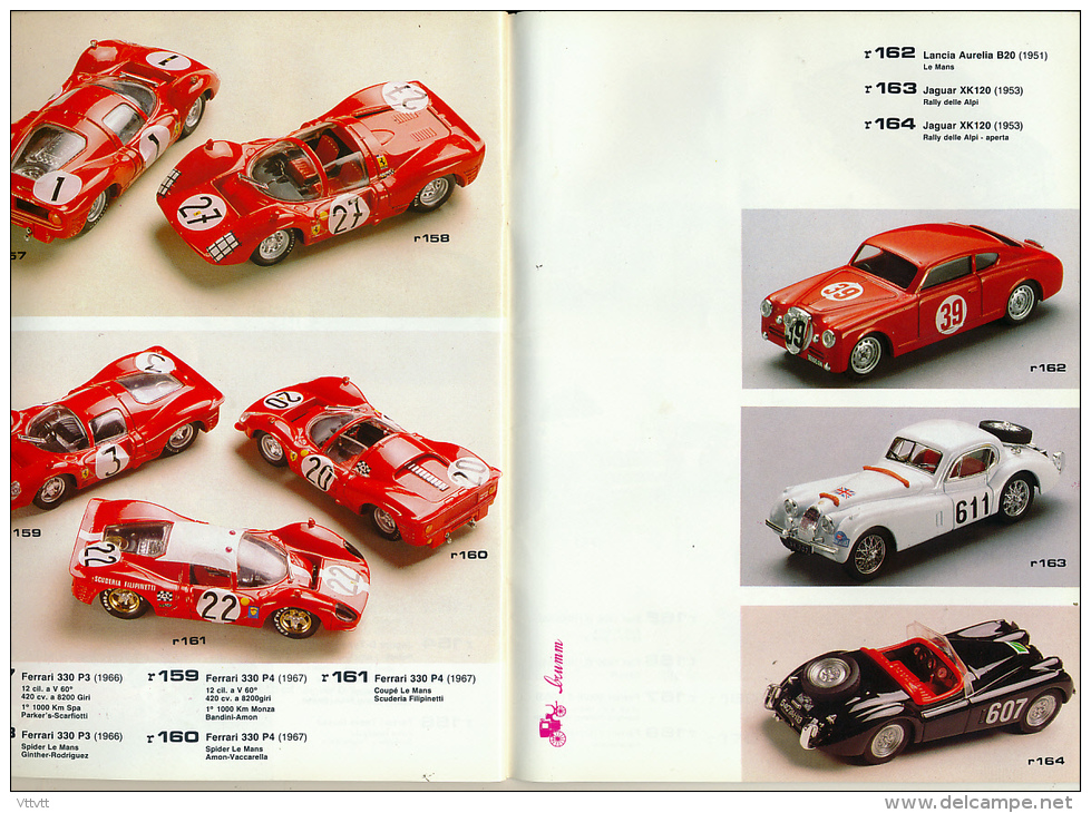 Ancien Catalogue BRUMM, 38 pages, modéles 1.43, Fiat, Bugatti, Ferrari, Alfa Romeo, Maserati, Porsche, Lancia, Jaguar...
