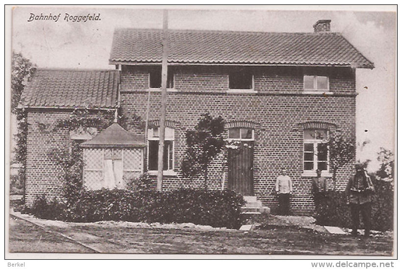 DIKSMUIDE STATION GARE BAHNHOF ROGGEFELD  FELDPOST 1917 Re 797 - Diksmuide